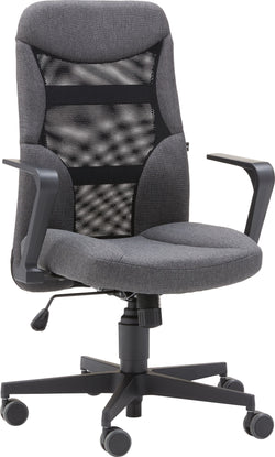 ADAMS Bürostuhl - Anthrazit / B: 74.0 cm x T: 74.0 cm x H: 109.0 cm