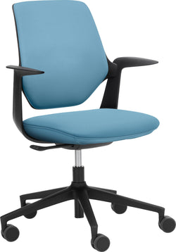 TRILLO Pro Bürostuhl - Blau / B: 68.0 cm x T: 42.0 cm x H: 88.0 cm