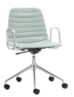 MUSK Chaise de bureau - Gris clair / L: 65.5 cm x P: 65.5 cm x H: 80.5 cm