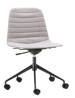 MUSK Chaise de bureau - Beige / L: 65.5 cm x P: 65.5 cm x H: 80.5 cm