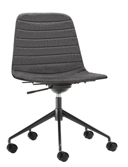 MUSK Bürostuhl - Dunkelgrau / B: 65.5 cm x T: 65.5 cm x H: 80.5 cm