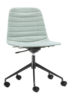 MUSK Chaise de bureau - Gris clair / L: 65.5 cm x P: 65.5 cm x H: 80.5 cm