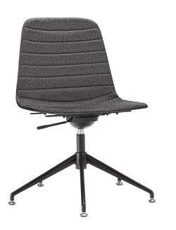 MUSK Bürostuhl - Dunkelgrau / B: 65.5 cm x T: 65.5 cm x H: 80.5 cm