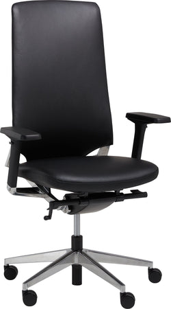 BLUNT Chaise de bureau - Noir / L: 70.0 cm x P: 52.5 cm x H: 114.0 cm