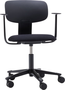 HAG TION 2140 Bürostuhl - Schwarz / B: 60.0 cm x T: 60.0 cm x H: 86.5 cm