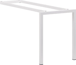 OFFICE X Anbautischgestell - Weiss / B: 120.0 cm x T: 60.0 cm x H: 71.5 cm
