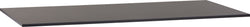 FLEXCUBE Piano del tavolo - Nero / L: 200.0 cm x P: 80.0 cm x A: 1.9 cm
