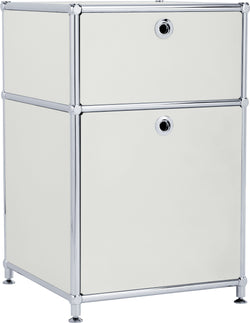 FLEXCUBE Caisson - Gris clair / L: 40.0 cm x P: 40.0 cm x H: 62.5 cm