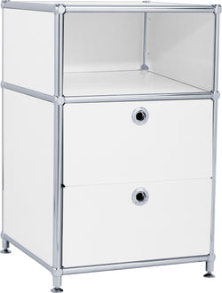 FLEXCUBE Caisson - Blanc / L: 40.0 cm x P: 40.0 cm x H: 62.5 cm