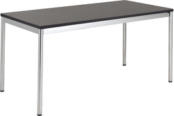 FLEXCUBE Bureau - Noir / L: 200.0 cm x P: 80.0 cm x H: 75.0 cm