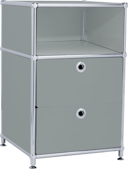 FLEXCUBE Caisson - Gris / L: 40.0 cm x P: 40.0 cm x H: 62.5 cm