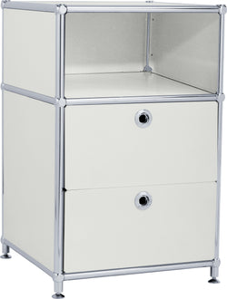 FLEXCUBE Caisson - Gris clair / L: 40.0 cm x P: 40.0 cm x H: 62.5 cm