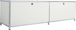 FLEXCUBE Lowboard - Hellgrau / B: 152.0 cm x T: 40.0 cm x H: 43.0 cm
