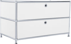 Meuble bas FLEXCUBE - Blanc / L : 77,0 cm x P : 40,0 cm x H : 44,5 cm