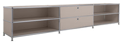 FLEXCUBE Lowboard - Taupe / B: 227.0 cm x T: 40.0 cm x H: 44.5 cm