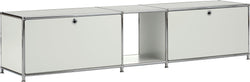 FLEXCUBE Buffet bas - Gris clair / L: 190.0 cm x P: 40.0 cm x H: 43.0 cm