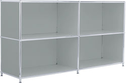 FLEXCUBE Sideboard - Grau / B: 152.0 cm x T: 40.0 cm x H: 80.5 cm