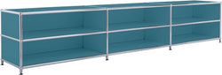 FLEXCUBE Lowboard - Petrol / B: 228.0 cm x T: 40.0 cm x H: 44.0 cm