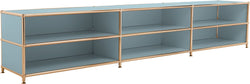 FLEXCUBE Buffet basso - menta / L: 228.0 cm x P: 40.0 cm x A: 44.0 cm