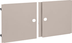 FLEXCUBE Doppeltüre Softclose - Taupe / B: 37.0 cm x T: 75.0 cm