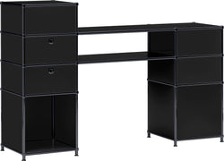 FLEXCUBE Scrivania - Nero / L: 152.0 cm x P: 40.0 cm x A: 100.0 cm