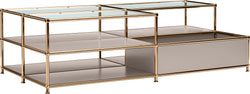 FLEXCUBE Tavolino da salotto - Talpa / L: 152.5 cm x P: 77.5 cm x A: 43.5 cm