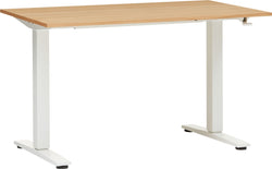ECCO Light_Pult h.v.135x70_weiss/eiche - Eiche / B: 135.0 cm x T: 70.0 cm x H: 73.0 cm
