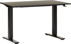 ECCO Light_scriv. alt.135x70_nero/nero - Nero / L: 135.0 cm x P: 70.0 cm x A: 73.0 cm