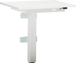 Table murale FLEXCUBE à hauteur réglable - Blanc / L : 65,0 cm x P : 50,0 cm x H : 62,5 cm