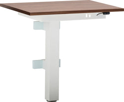 Table murale FLEXCUBE à hauteur réglable - Marron foncé / L : 65,0 cm x P : 50,0 cm x H : 62,5 cm