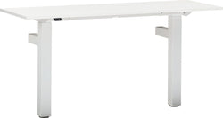 Table murale FLEXCUBE à hauteur réglable - Blanc / L : 140,0 cm x P : 50,0 cm x H : 67,5 cm