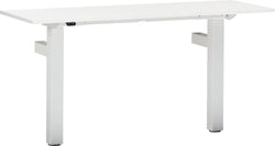 FLEXCUBE Wandtisch höhenverstellbar - Weiss / B: 140.0 cm x T: 50.0 cm x H: 67.5 cm