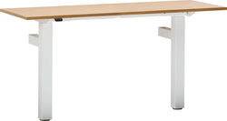 FLEXCUBE Table murale réglable en hauteur - chêne / L: 140.0 cm x P: 50.0 cm x H: 67.5 cm