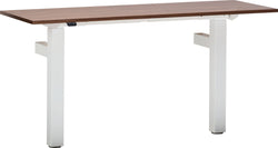 FLEXCUBE Table murale réglable en hauteur - noyer / L: 140.0 cm x P: 50.0 cm x H: 67.5 cm