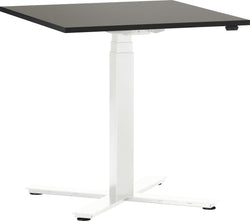 FLEXCUBE Table de conférence réglable en hauteur - Noir / L: 70.0 cm x P: 70.0 cm x H: 62.5 cm