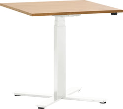 FLEXCUBE Tavolo da riunione regolabile in altezza - Quercia / L: 70.0 cm x P: 70.0 cm x A: 62.5 cm