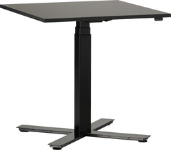 FLEXCUBE Tavolo da riunione regolabile in altezza - Nero / L: 70.0 cm x P: 70.0 cm x A: 62.5 cm