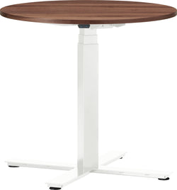 FLEXCUBE Tavolo da riunione regolabile in altezza - Noce / A: 62.5 cm