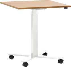 FLEXCUBE Tavolo da riunione regolabile in altezza - Quercia / L: 70.0 cm x P: 70.0 cm x A: 66.5 cm