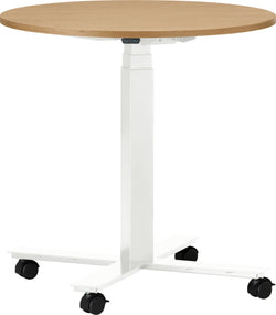 FLEXCUBE Tavolo da riunione regolabile in altezza - Quercia / A: 66.5 cm