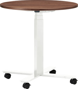 FLEXCUBE Tavolo da riunione regolabile in altezza - Noce / A: 66.5 cm