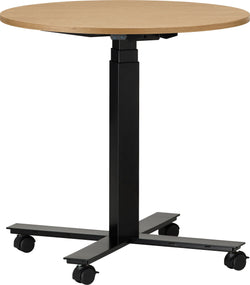 FLEXCUBE Tavolo da riunione regolabile in altezza - Quercia / A: 66.5 cm