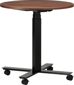 FLEXCUBE Tavolo da riunione regolabile in altezza - Noce / A: 66.5 cm