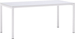 OFFICE X Bureau - Blanc / P: 160.0 cm x L: 80.0 cm x H: 73.3 cm