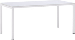 OFFICE X Bureau - Blanc / L: 160.0 cm x P: 80.0 cm x H: 73.3 cm