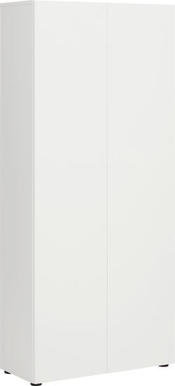 OFFICE X Schrank - Weiss / B: 80.0 cm x T: 35.8 cm x H: 179.5 cm