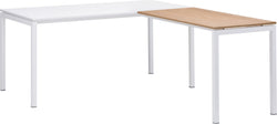 OFFICE X Eckschreibtisch - Weiss / B: 160.0 cm x T: 200.0 cm x H: 73.3 cm