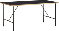 ATELIER Bureau - Noir / L: 140.0 cm x P: 70.0 cm x H: 74.0 cm
