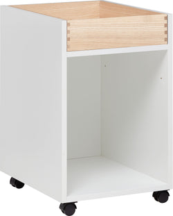 ATELIER Rollcontainer - Weiss / B: 41.4 cm x T: 50.0 cm x H: 57.0 cm