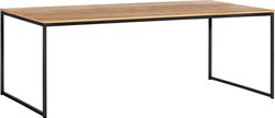 Tavolino da salotto AVEA - L: 120,0 cm x P: 70,0 cm x A: 44,0 cm / Nero